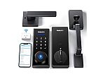 Philips 4000 Series Wi-Fi Fingerprint Touchscreen Smart Deadbolt with Handleset $85