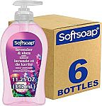 6-pack 11.25 Oz Softsoap Lavender & Shea Scent Liquid Hand Soap $7