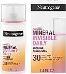 1.4-Oz Neutrogena Purescreen+ Invisible Daily Defense Mineral Sunscreen $3