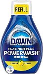 16-oz Dawn Platinum Plus Lemon Scent Dish Spray Refill $1.79