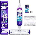 Swiffer PowerMop Multi-Surface Mop Kit w/ 2x Mop Pad Refills & Cleaning Solution $16.94