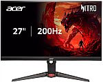 Acer Nitro 27" FHD Gaming Monitor $106