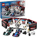 678-Piece LEGO City: Formula 1 - F1 Garage & Mercedes-AMG & Alpine Cars Set 60444 $58