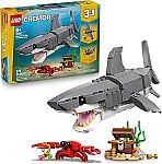 379-Piece LEGO Creator: 3 in 1 - Fierce Shark with a Treasure Chest 31381 $28