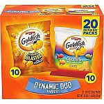 20-Count 0.9-Oz Goldfish Colors Cheddar Crackers Variety Pack $5.69