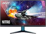 Acer Nitro 27" WQHD 240Hz 0.5ms Gaming Monitor $169.99