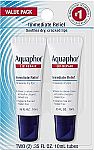 Aquaphor Lip Repair Ointment, Value Pack, 2 x 0.35 FL OZ $5.69