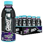 12-Pk 16.9-Oz GHOST Zero Sugar Hydration Drink (Welch's Grape) $14.24