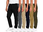 3-Pack Pack Men's Super Stretch Chino Pants $20