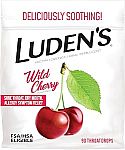 3 x 90-Count Luden's Sugar-Free Sore Throat Drops $5.95