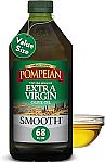 68 fl oz Pompeian Smooth Extra Virgin Olive Oil $15