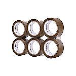 6-Pack Amazon Basics Packaging Tape, Brown, 1.9" x 72.2 Yards $4.99
