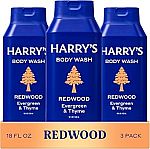 3-Pack 18-Oz Harry's Men's Body Wash $12