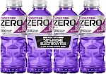 8-Pack 20-Oz POWERADE ZERO Sports Drink (Grape) $3.29