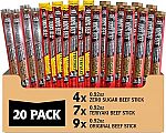 20-Ct Jack Link's Beef Jerky Sticks Variety Pack 0.92 oz $12