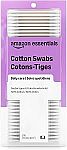 500-Count Amazon Basics Double Tipped Cotton Swabs $2
