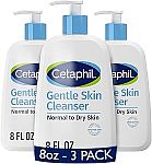 3-Pack 8-Oz Cetaphil Gentle Cleanser $15
