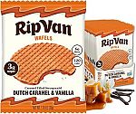 12-Ct Rip Van Wafels Dutch Caramel & Vanilla Stroopwafels $9.60