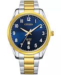 Citizen Men's Two-Tone Stainless Steel Bracelet Watch 42mm $102