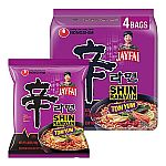 Pack of 4 Nongshim Shin Ramyun Jayfai Tom Yum 4.33 oz $5.54